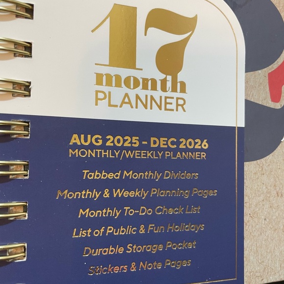 17 month planner & notes bundle - Picture 2 of 13